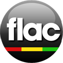 FLAC black icon